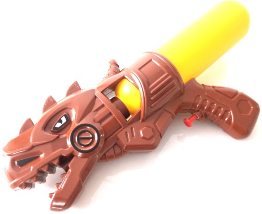 VODNÁ ZBRAŇ PUŠKA VODNÝ PUNDER PSIKAWKA 33 CM DINOSAUR