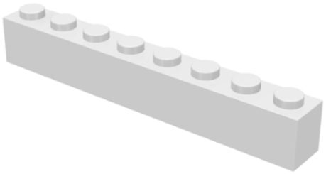 LEGO BEAM 1X8 BIELY 3008
