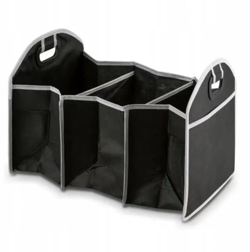 Taška organizér do kufra auta TRUNK 50x32,5x32,5cm čierna SVETLÁ