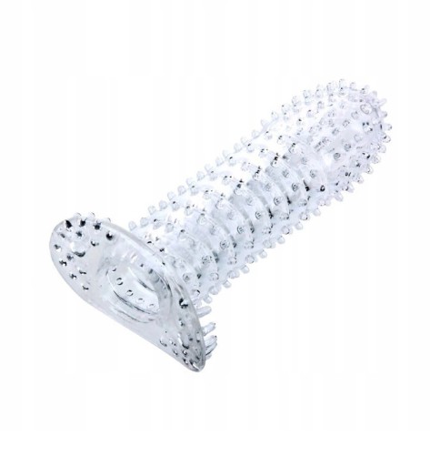 VEĽKÝ GÉLOVÝ STIMULAČNÝ KRYT NA PENIS