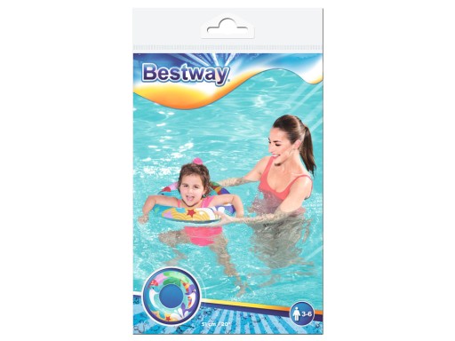 Bestway Nafukovací kruh na plávanie DELFIN 51cm