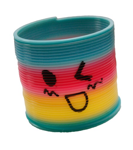 HAPPY FACE SPRING 8CM FAREBNÉ E1830 EMAJ