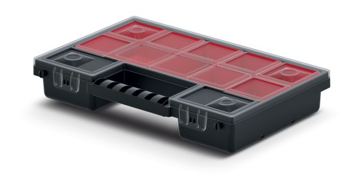 ORGANIZÁTOR BOX NA NÁRADIE NORB ZÁSOBNÍK 12 287X186X50 S PRIHR.