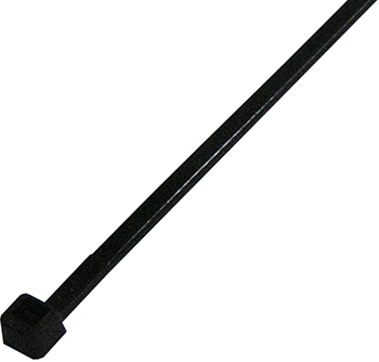 Sťahovací pásik, čierny, 4mm x 200mm (100ks) TIP
