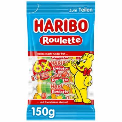 Haribo Ruleta x6 želé fazuľky 150g