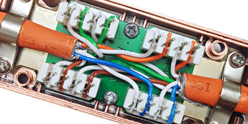 Kategória 7 FTP tienený krútený pár konektor Connection Box LSA LogiLink