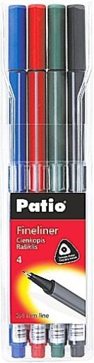Jemné vložky TRIO 4 farby PATIO