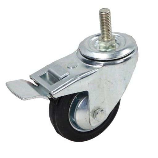 KOLESO Otočné KOLESÁ s brzdou, priemer 85mm, 60kg