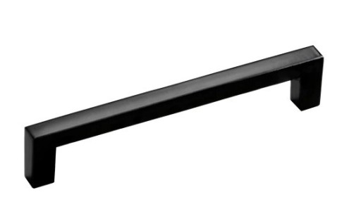 ÚCHYTKA NÁBYTKOVÉHO ŠTVORU, MAT ČIERNA, 320mm