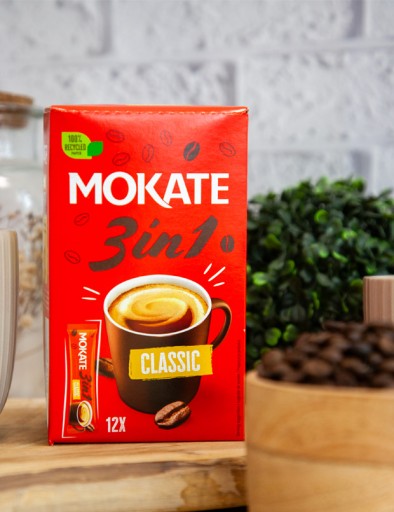 3v1 Classic Mokate Coffee Mix Instant 12 vrecúšok