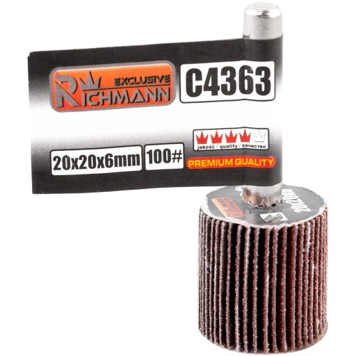 C4360 KLAPKA, DRŽENKA, 20x20x6 GR. 40 RICHMANN