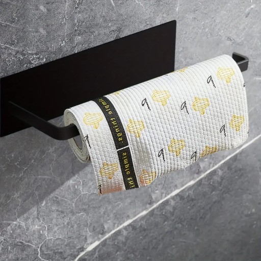 V2 SKRUTOVACÍ DRŽIAK KUCHYNSKÝCH UTERÁKOV PAPIEROVÉ UTERÁKY ČIERNA