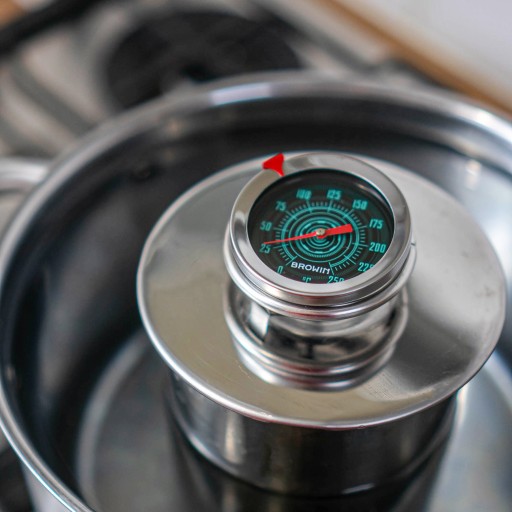 Teplomer na vyprážanie +250°C pečenie varenie 17cm 101350