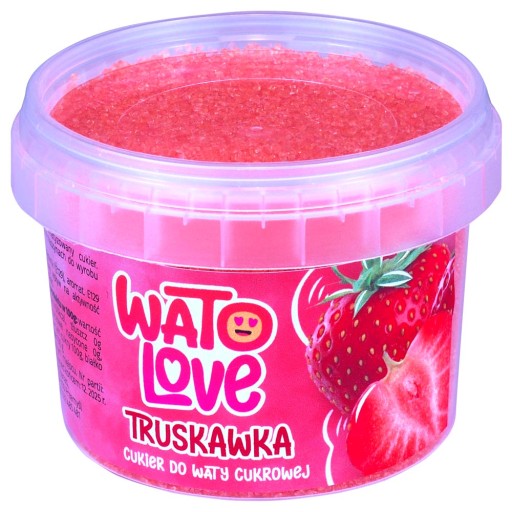 Farebný cukor do cukrovej vaty 100g JAHODA