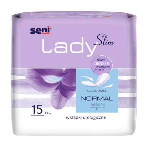 Urologické vložky pre ženy Seni Lady Slim Normal 15 ks.