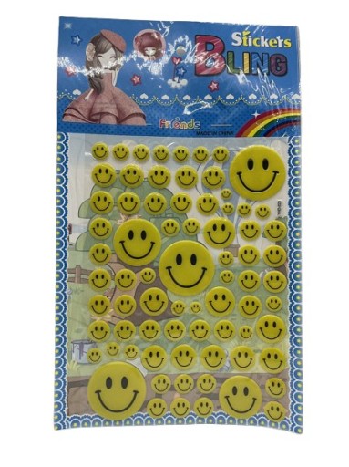 Reflexné nálepky emoji