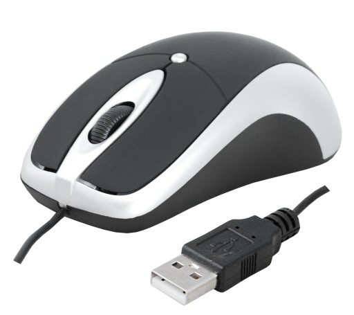 MYŠ KÁBLOVÁ USB OPTICKÁ MYŠ 1000 DPI USB 3 TLAČIDLÁ