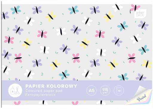 interprint A5 VYSTRIHAČKA do školy, 10 strán PASTEL HIT
