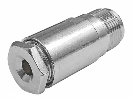 Zásuvka N 50Ohm, skrútená na kábel RG-58