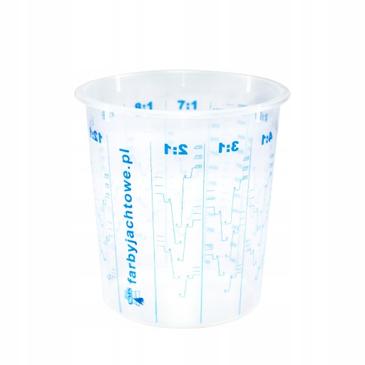 JANTAROVÝ pohár na miešanie farieb alebo lakov 1300 ml