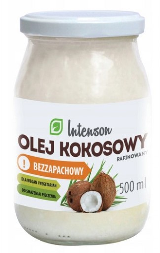 Intenson Rafinovaný kokosový olej 500 ml