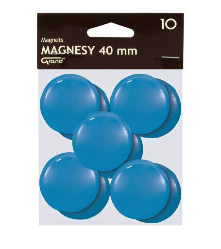 Magnety 40mm modré (10 ks) 130-1702 GRAND