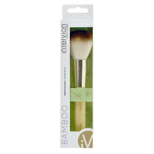 Intervion Bamboo štetec na púder 1 ks.