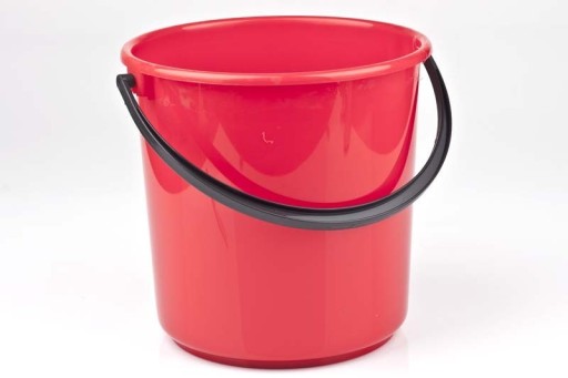 Plastové vedro 7L, mix farieb