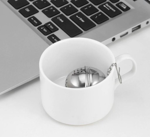 BYLINKY YERBA MATE ČAJ SPORÁVAČKA KOVOVÁ SITKÁ GUĽA 4cm