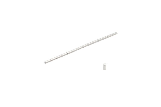 Neodymový magnet valcový MW 2x4 mm N38 10 ks