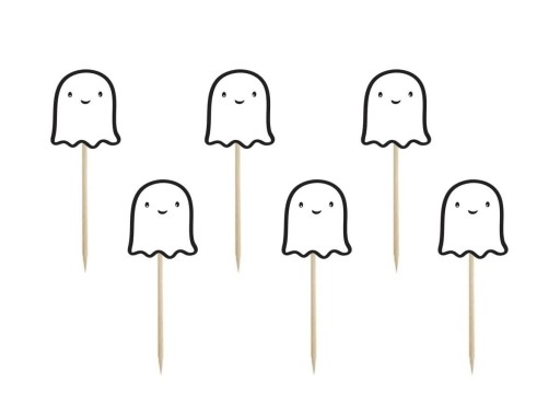 Zberače koláčov Merry Ghost, 6 ks