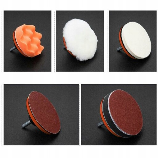 LEŠTIACI KOTÚČ BRÚSENÍ VELCRO 125mm M14 skrutkovač