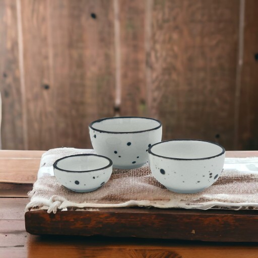 Alumina Bogucice Cottage Biela šalátová misa 9 cm