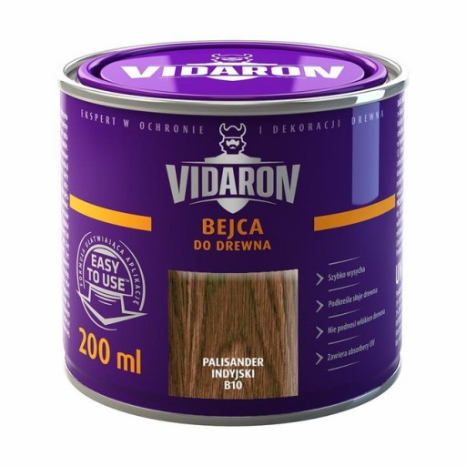VIDARON Moridlo na drevo B10 Indický palisander 0,2L