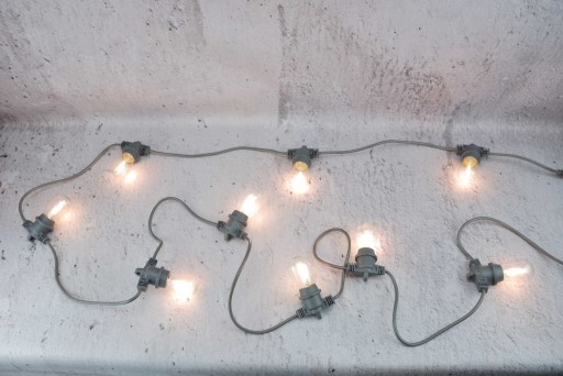 0,5W Edison LED žiarovka na girlandy e27