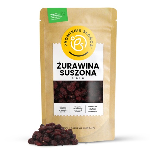 Sušené brusnice, CELÉ 500g, ČERSTVÉ BEZ SEMEN