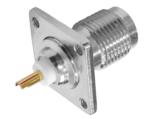Panelová zásuvka TNC 50Ohm, typ K, spájkovaná