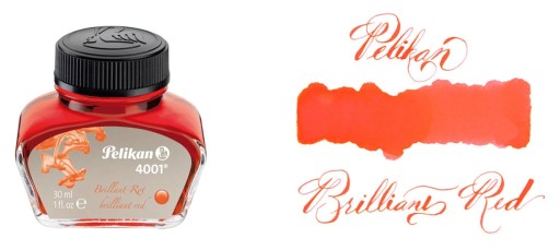 Atrament Pelikan 4001 30ml červený atrament