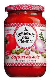 Paradajková omáčka s kaparami a oreganom Le Conserve della Nonna 350 g