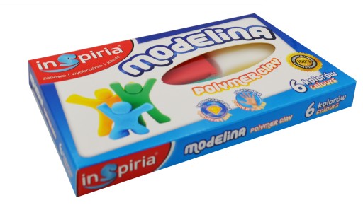 Modelovacia hmota Inspiria 6 farieb 8908