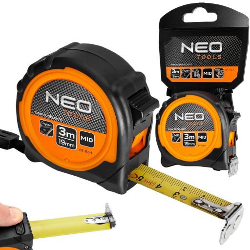 NEO VALOVANÁ OCEL MIERY 3m 19mm CERTIFIKÁT NYLON STREDNÝ MAGNET 67-113-1