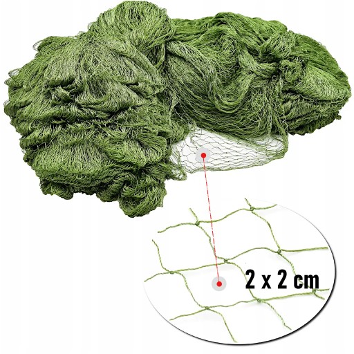 SIEŤ SIEŤ na podberáky, podberáky, 150 cm, priemer 2 cm