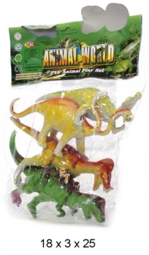 POSTAVIČKY DINOSAUROV SET VEĽKÉ POSTAVY ZVIERAT