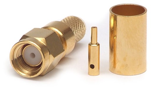 KONEKTOR (ZÁSTRČKA) RP-SMA PRE KÁBEL H-155 / RF-240