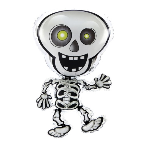 HALLOWEENSKÉ BALÓNY SKELETON BONEBODY 81cm 1 ks