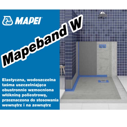 Vonkajší roh na hydroizoláciu. Mapeband v Mapei