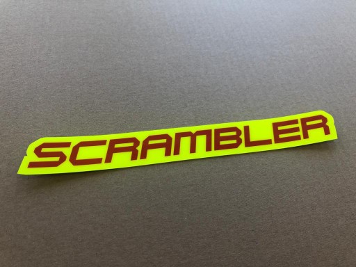 Fluo nálepky Polaris Scrambler 23 cm