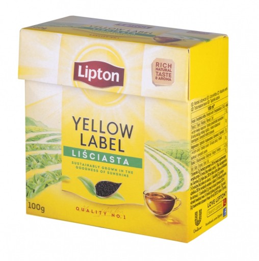 LIPTON čierny sypaný čaj 100g
