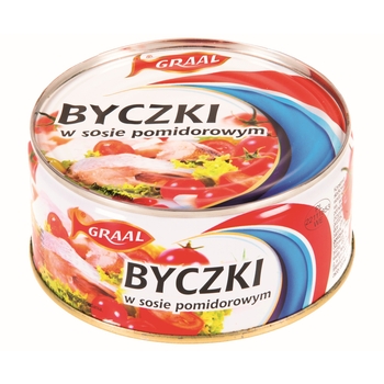 1x 300g GRAAL Bulls v paradajkovej omáčke