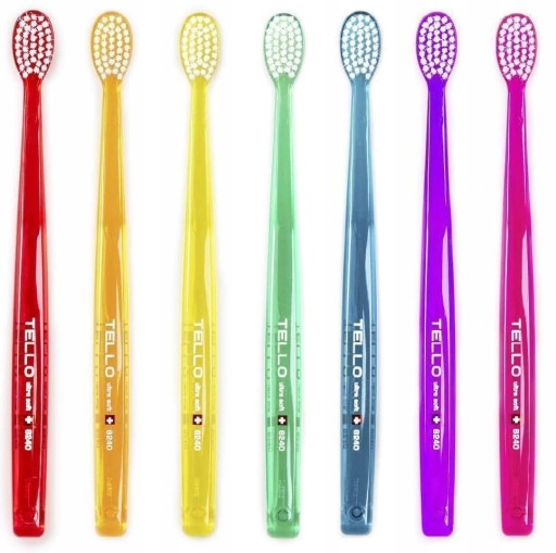 TELLO ULTRA SOFT 6240 ZUBNÁ KEFKA SUPER SOFT BLISTER 1 ks.